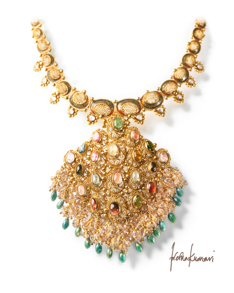 Varuna Necklace & Earrings